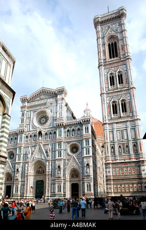 Italien Florenz Blick auf den Dom, Italy Florence view to the dome Stock Photo