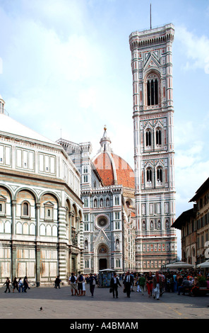 Italien Florenz Blick auf den Dom, Italy Florence view to the dome Stock Photo