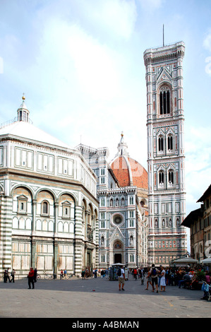 Italien Florenz Blick auf den Dom, Italy Florence view to the dome Stock Photo