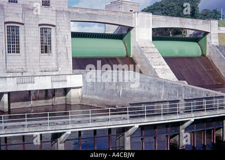 Pitlochry Hydro electric Power Station Stock Photo