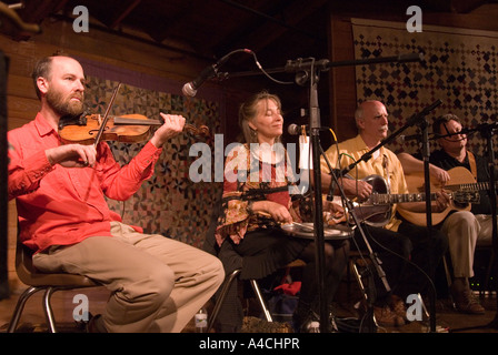 Cajun musicians performing, Lafayette, Louisiana. Stock Photo