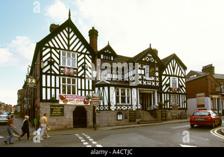 Cheshire Congleton Lion Swan Hotel Stock Photo