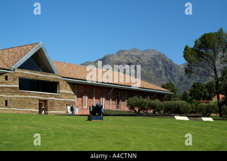 Graham Beck Franschhoek Cellar Western Cape South Africa A state of the art winery in the Franschhoek valley Stock Photo