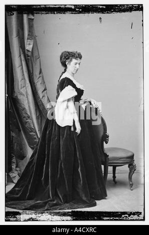 Famous Confederate spy, portrait of Belle Boyd Stock Photo