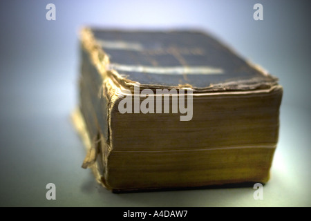 Old tattered book Stock Photo