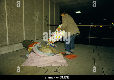 Royal Festival Hall London Under Snow Stock Photo Alamy