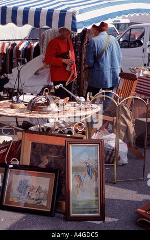 Walcot Street Saturday market Bath Spa, Somerset UK Stock Photo