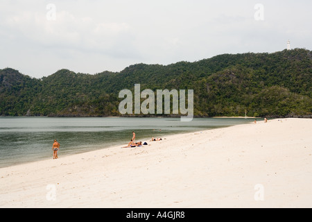 Malaysia Kedah Langkawi Tanjung Rhu beach Stock Photo