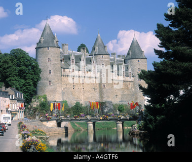 Josselin Morbihan Brittany France Stock Photo