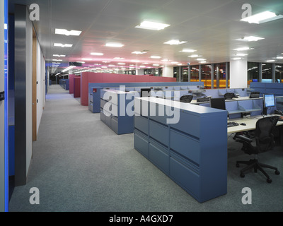 BARCLAYS CANARY WHARF, LONDON, UK Stock Photo