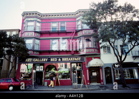 The Red Victorian landmark of Haight-Ashbury photo 2