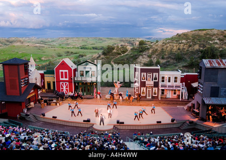 The Medora Musical in Medora North Dakota Stock Photo