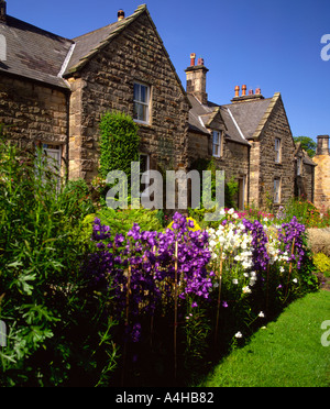 Cambo Village, Cambo, Northumberland Stock Photo - Alamy