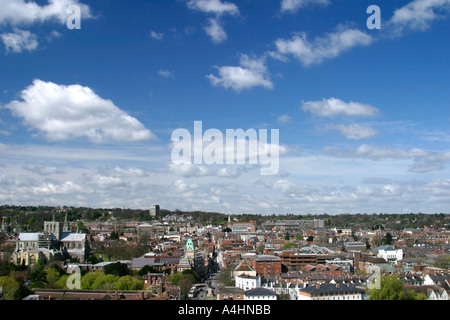 City of Winchester England Stock Photo