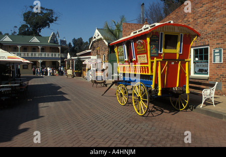 Gold Reef City is a reconstruction of the old mining city Johannesburg South Africa Stock Photo