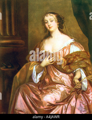 Elizabeth Hamilton, Countess of Gramont, c1660s.Artist: Peter Lely Stock Photo