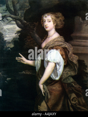 Elizabeth Wriothesley, Countess of Northumberland, c1670s. Artist: Peter Lely Stock Photo