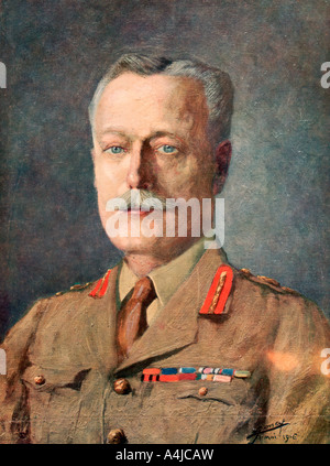 Field Marshal Douglas Haig, British soldier and senior commander during World War I, (1926). Artist: Unknown Stock Photo