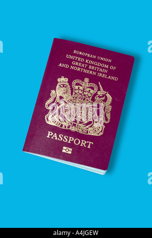 Biometric Passport microchip, British passport, passport Stock Photo ...