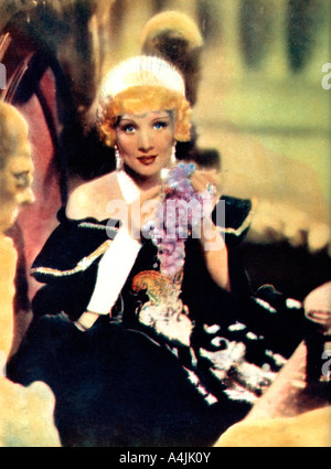 Marlene Dietrich, German born American actress, 1934-1935. Artist: Unknown Stock Photo