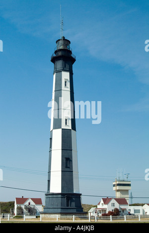 Cape Henry Lighthouse, Fort story army base, Virginia Beach,  Virginia. Stock Photo