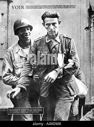 Prisoners of war, American soldiers, 1944 Stock Photo - Alamy