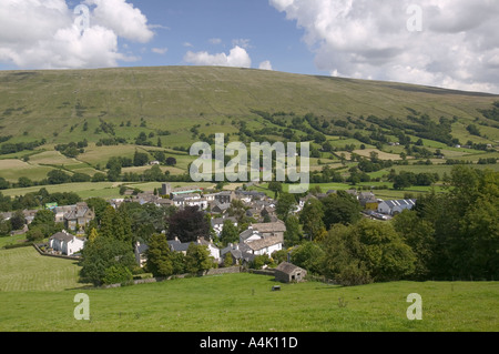 Dent village in dentdale Yorkshire Dales National Park Stock Photo