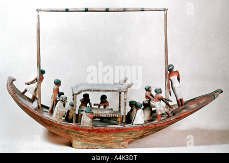 transport / transportation, navigation, boats, small boat for hunting and  fishing, burial object made of wood, Thebes, Egypt, circa 2000 BC,  Additional-Rights-Clearance-Info-Not-Available Stock Photo - Alamy