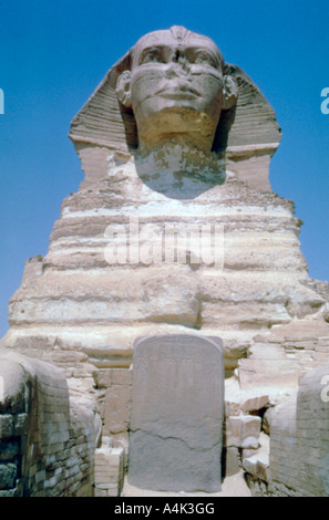 The Great Sphinx of Giza, Giza Plateau, Egypt. Artist: Unknown Stock Photo