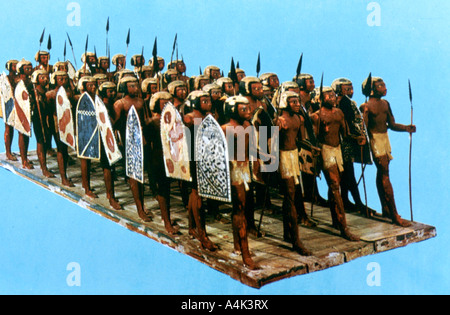 Egyptian soldiers mesehti hi-res stock photography and