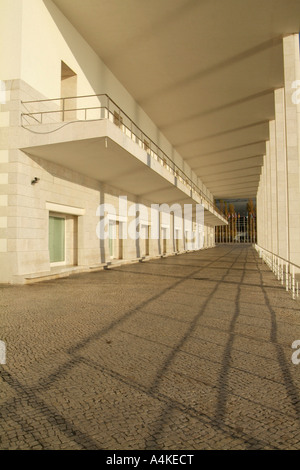 Portuguese Pavillion of EXPO 98 designed by Alvaro Siza Vieira Stock Photo