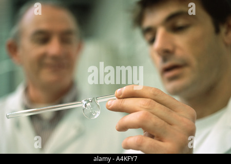 Glass blowers Stock Photo