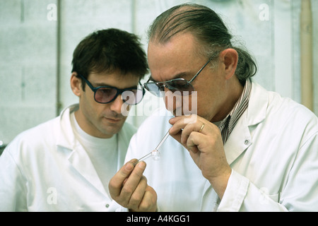 Glass blowers Stock Photo
