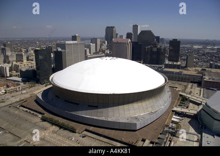 Aerial Of The Superdome And New Orleans Arena Stock Photo - Alamy