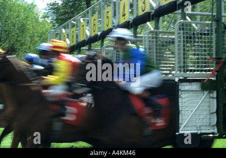 Speedy Start At Chester Stock Photo