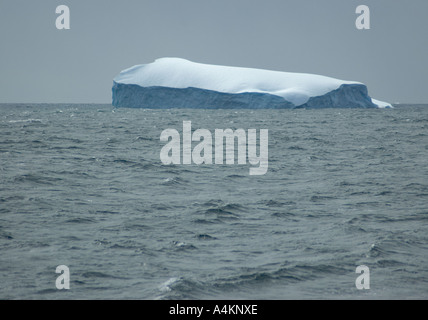 Iceberg off South Georgia Coast Antarctica Stock Photo