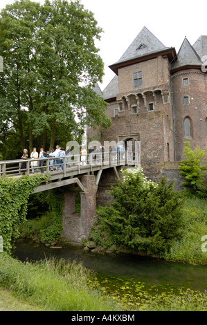 Burg (castle) Linn, Krefeld, Germany 2006. Stock Photo