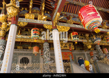 The Leong San Tong Khoo Kongsi clan house in Georgetown, Penang, Malysia Stock Photo