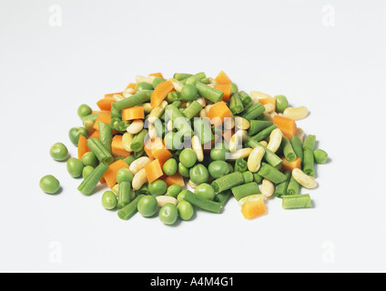 Pile of mixed vegetables Stock Photo