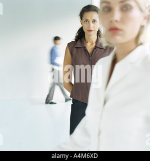 Businesspeople in workspace Stock Photo