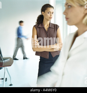 Businesspeople in workspace Stock Photo