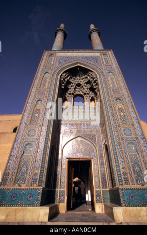 Jameh mosque, Yazd, Iran Stock Photo