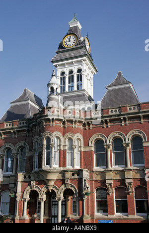 The Guildhall Arts Centre, St Peter's Hill, Grantham, Lincolnshire, England Stock Photo