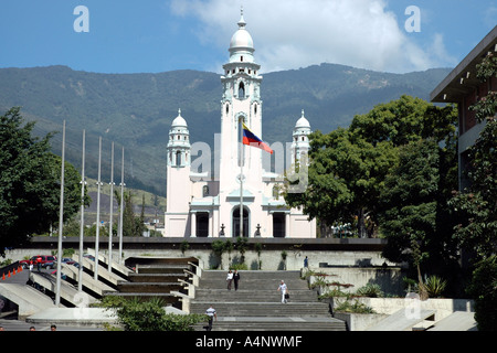 The National Pantheon in Caracas, Venezuela, contains the remains of Símón Bolívar and other national heroes Stock Photo