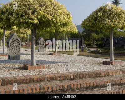 TAMAN LAGENDA LEGEND PARK GARDENS AND SCULPTURE KUAH LANGKAWI MALAYSIA Stock Photo