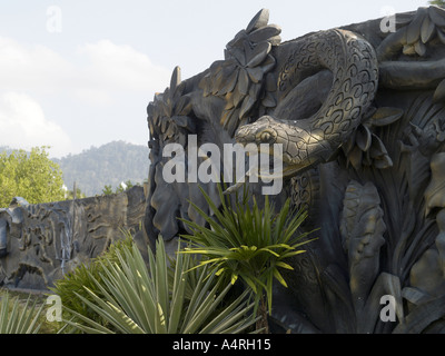 TAMAN LAGENDA LEGEND PARK GARDENS AND SCULPTURE KUAH LANGKAWI MALAYSIA Stock Photo