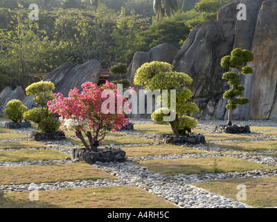 TAMAN LAGENDA LEGEND PARK GARDENS AND SCULPTURE KUAH LANGKAWI MALAYSIA Stock Photo