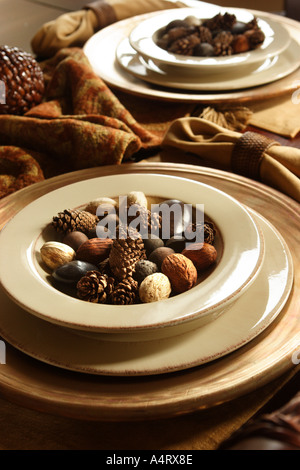 Place setting Stock Photo
