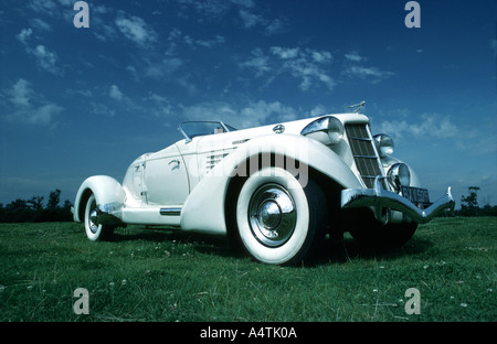 Auburn vintage car Stock Photo