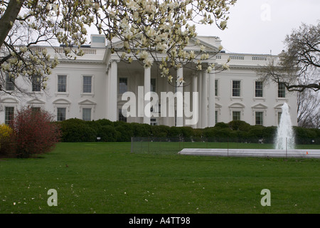 White House Home of the President of the United States Stock Photo